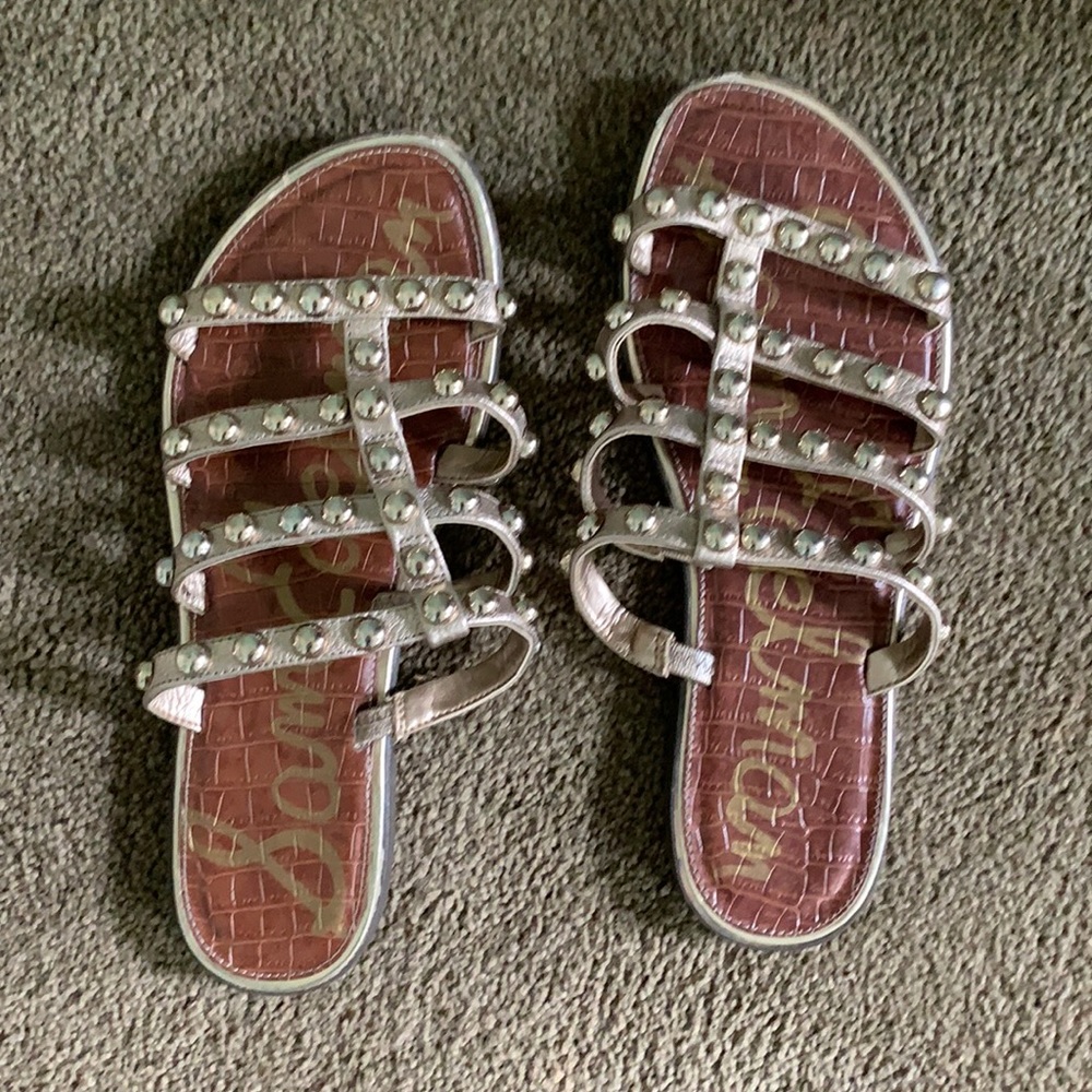 Sam Edelman Sandals with gold accents